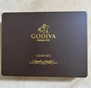 【kam*******様専用】GODIVA 空き缶 仕切りトレー有り ショップ袋付