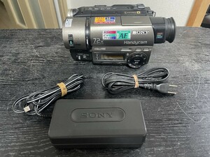 ダビング用★SONYハンディカム CCD-TR290 Video8/Hi8ビデオカメラ240506