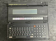 動作OK★カシオ CASIO PB-1000 ポケットコンピューター 計算機 当時物 ポケコン 電卓_画像1