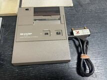 SHARP PC-1255/CE-126Pプリンタインターフェイス ポケットコンピューター 計算機 当時物 ポケコン 電卓_画像3