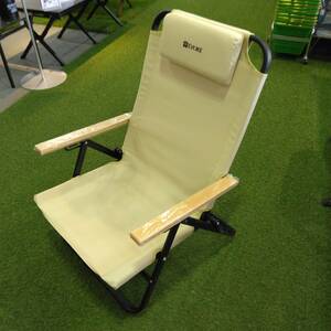 EVOKE Lazy Chair アウトドア チェア 軽量 キャンプ 椅子 折りたたみ ハイバック リクライニング 