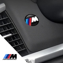 BMW Mスポーツ BMW ビーエムダブリュー 3Dクリスタルエンブレム 15mm 鍵穴マーク 鍵穴隠し キーレス e_画像5
