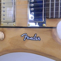 Fender フェンダー アルミ エンブレム プレート シルバー/ブラック eb_画像5