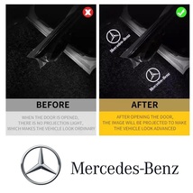 Mercedes Benz メルセデスベンツ AMG LED カーテシライト ドア ウェルカムライト W176 W177 W205 W212 W213 X166 X253 C253 X156 n_画像4