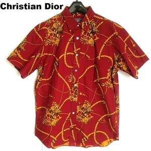  Christian Dior Christian Dior* short sleeves shirt / Vintage 