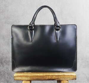  beautiful goods * popular new work original leather men's bag business bag bag handbag commuting men's briefcase 13 -inch correspondence cow leather attache case 