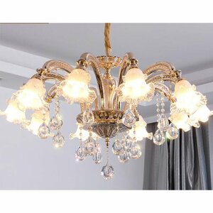  feeling of luxury overflow * gorgeous Europe and America manner chandelier reception interval . part shop restaurant crystal light stylish lighting equipment 10 light .... chandelier 