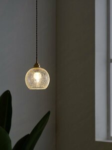  retro Cafe glass pendant light antique in dust real Northern Europe socket ceiling lighting 