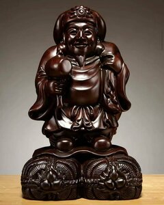  bargain sale! large black heaven .. thing ... finishing goods ebony tree sculpture handicraft precise sculpture ornament 