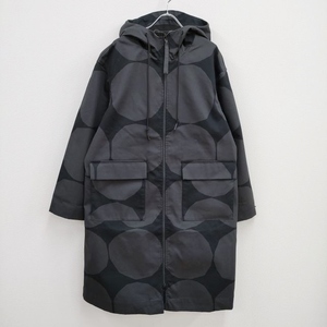 4-0508M♪marimekko Kivet Mangaani coat 定価91300円 サイズM コート 23AW グレー ブラック マリメッコ 239130