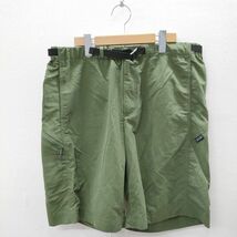 4-0512S☆patagonia ベルテッドカーゴショーツ STY57320 サイズＬ ショートパンツ ハーフパンツ ショーツ カーキ パタゴニア F94106_画像1