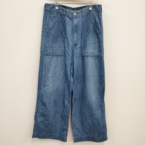 4-0514M!45R/45rpm cotton linen shirt Denim. 908 painter's pants regular price 39600 jpy Lb roof .- tea five a-rupi- M 237555