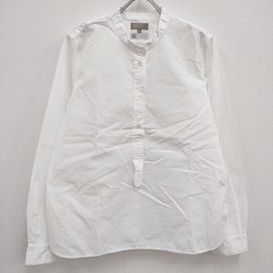 4-0518M♪MARGARET HOWELL 50周年限定 SEA ISLAND COTTON 定価64900円 578-0153640 長袖シャツ ホワイト マーガレットハウエル 238652