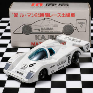  Tomica Mazda MX-R01 KAJIMA '92ru* man 24 hour race . place car deer island construction special order made in Japan 