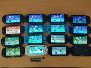 SONY PlayStation Vita 16台 メモカ11枚 ジャンク