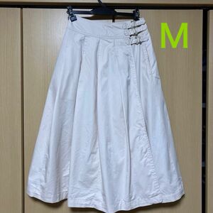 日本製　ロングラップスカート　巻きスカート　Ｍ