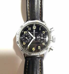  Junghans 27/3850 free ga- chronograph reissue hand winding 38MM JUNGHANS Flieger Pilot watch wristwatch 
