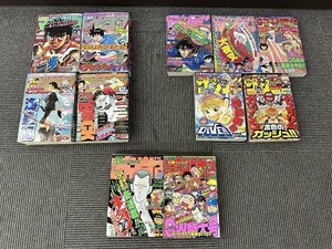 G027-J9-3734 月刊少年マガジン 講談社 週刊少年サンデ-/週刊少年チャンピオン １１冊 まとめ 画像惨状 現状品①