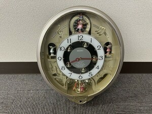 G019-Y31-1216 SEIKO ファンタジア チャーミングベル 掛け時計 からくり時計 RE538S 現状品①