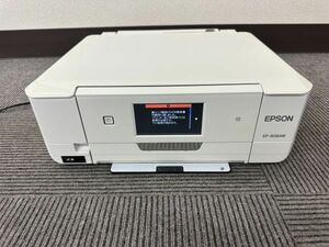 H129-J9-3805 EPSON エプソン EP-808AW インクジェットプリンター 複合機 ホワイト ジャンク ※コード無し 現状品①