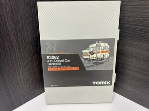 I086-Y31-1339 N gauge TOMIX 2062 JRki is 58 series diesel car (..) +E217 series increase 1.2 number car railroad model present condition goods ①