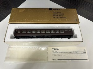 I054-Y31-1307 HOゲージ TOMIX HO-522 オハネ17(茶) 鉄道模型 現状品①