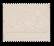 aαω26ｙ1-4R14 ルワンダ1972年　アポロ15号・宇宙・金箔切手・1枚完_画像2