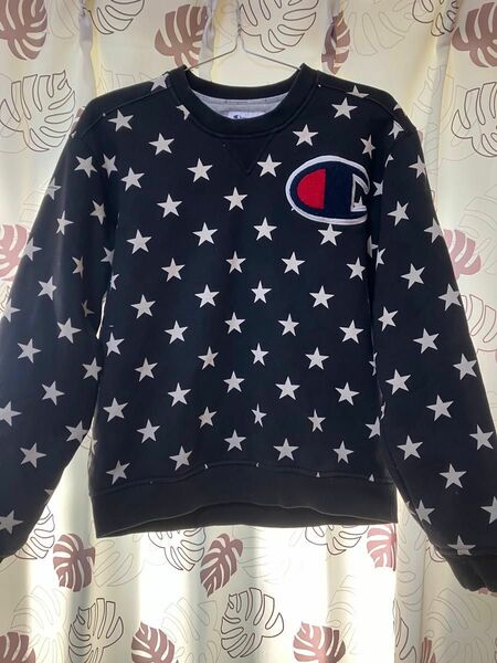 Supreme Champion 12AW Stars Crewneck Mシュプリーム　チャンピオンコラボスウェット