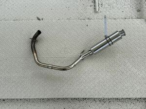  Honda Ape non-genuin muffler full exhaust Ape 50 100 AC16 HC07 stainless steel muffler 