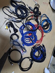  Dean Mark re-, in out cable, Canare,MIDI cable etc. large amount 