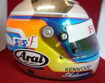 Arai/アライ　SA2000 NELL/プロ用ヘルメット/名記ペイント有/SHINYA選手？・詳細不明・中古品・現状渡し/レア_画像5