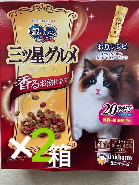 銀のスプーン 三ツ星グルメ 20歳を過ぎてもすこやかに お魚レシピ 2箱分