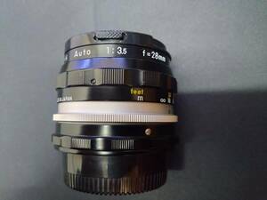 ニコンレンズ　Nikon NIKKOR-H Auto 28mm F3.5