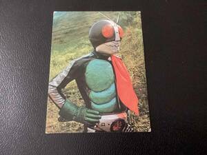 良品　旧カルビー　仮面ライダーカード　No.41　明朝