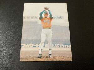 良品　カルビー74年　山下（大洋）No.191　プロ野球カード