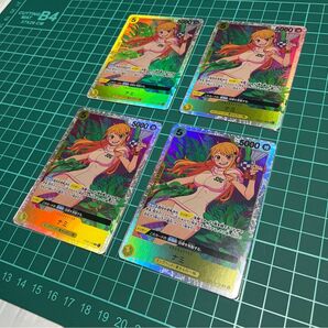 ワンピースカード ナミ SR ワンピースカードゲーム 二つの伝説 4枚セット