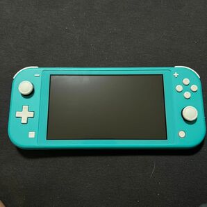 Switch Nintendo Lite ターコイズ 任天堂 ニンテンドースイッチライト 初期化済 TAG 画面キズあり 