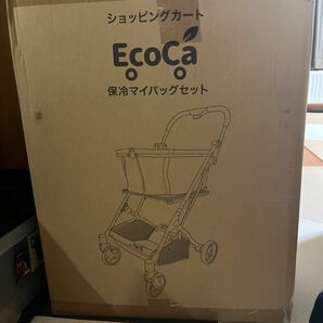 未使用　大特価　EcoCa エコカ ショッピングカート 買い物カート キャリーカート かいものカート 折りたたみ 軽量 4輪 