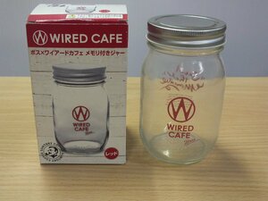 WIRED CAFE ボス×ワイアードカフェ メモリ付きジャー 非売品