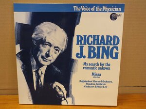 《ＬＰレコード》The Voice of the Physician RICHARD J.BING My search for the romantic unkown Missa