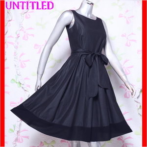  цветное платье UNTITLED world формальный One-piece ....2 следующий . презентация сделано в Японии 