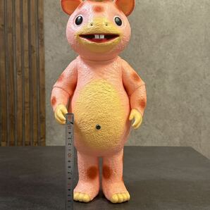 「快獣ブースカ」 ピンク M1号 1999 円谷プロ 全長約43cm ソフビ 怪獣 ジャイアントの画像6