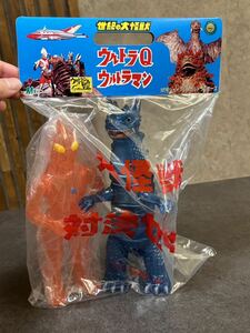 M1号 世紀の大怪獣「 ウルトラマンVSベムラー対決セット」 クリア　ジャイアントウルトラシリーズ　円谷　ウルトラQ　ウルトラマン