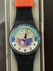 ヴィンテージ 約30年前 Swatch スウォッチ 腕時計 クオーツ 未使用長期保管品 ジャンク④