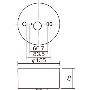 Panasonic LED非常用照明器具 NNFB91005J 非常用 非常灯 天井照明 照明 ライト 昼白色の画像6