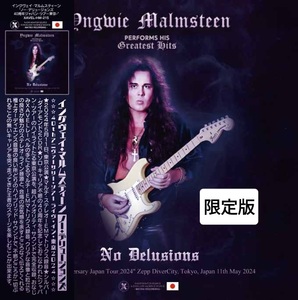YNGWIE MALMSTEEN 「No Delusions -2024 Tokyo- Limited Set」☆