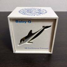 美品 CASIO カシオ BABY-G ベビージー 第7回国際イルカ・クジラ会議記念 BG-370K-2AT ※電池交換済 クオーツ デジタル 腕時計 20気圧防水_画像7