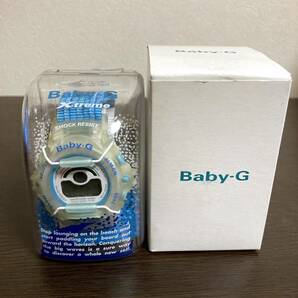 美品 CASIO カシオ Baby-G ベビージー Xtreme アクアブルー BG-340XSV-2BT ※電池交換済 クオーツ デジタル 腕時計 20気圧防水の画像1