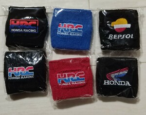 複数割引 HRC HONDA RACING ホンダ　REPSOLREPSOLブレーキ マスターシリンダー カバー リストバンド 