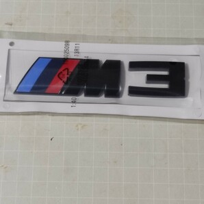 ブラック BMW ///M3 リアエンブレム M PERFORMANCE BMW Performance エンブレム Mパフォーマンス ホイール リム Mエンブレム Mスポーツ の画像1